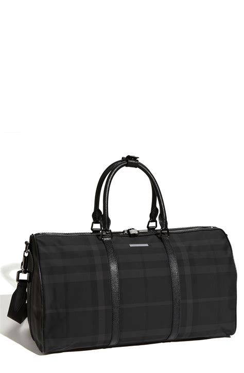 burberry messenger bag men's black|burberry duffle bag men's.